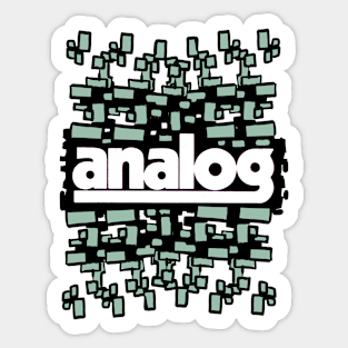 Analog Sticker